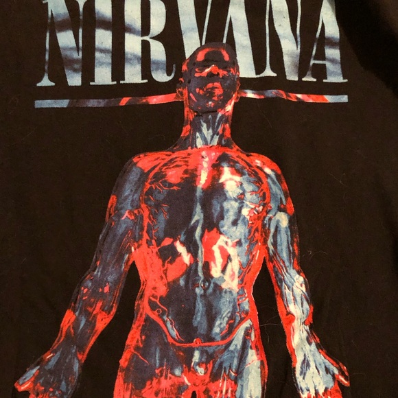 Nirvana Sliver Long Sleeve T Size M - Picture 3 of 5